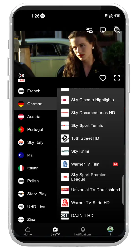 Massive channel library Massive channel library